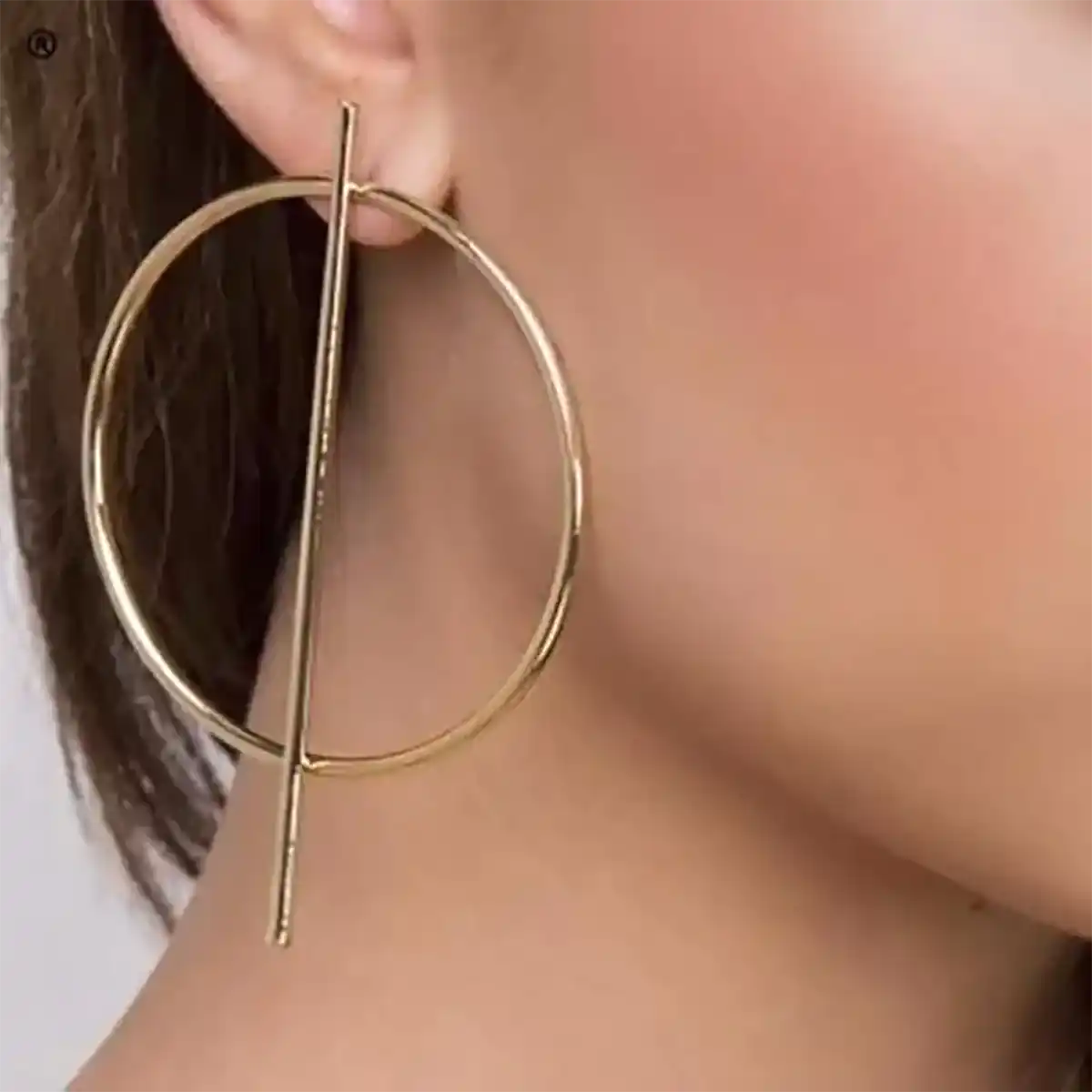 گوشواره حلقه ای مدرن شیک