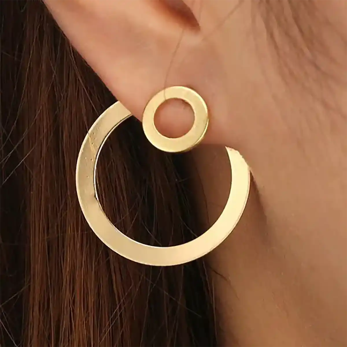 گوشواره حلقه ای مدرن شیک