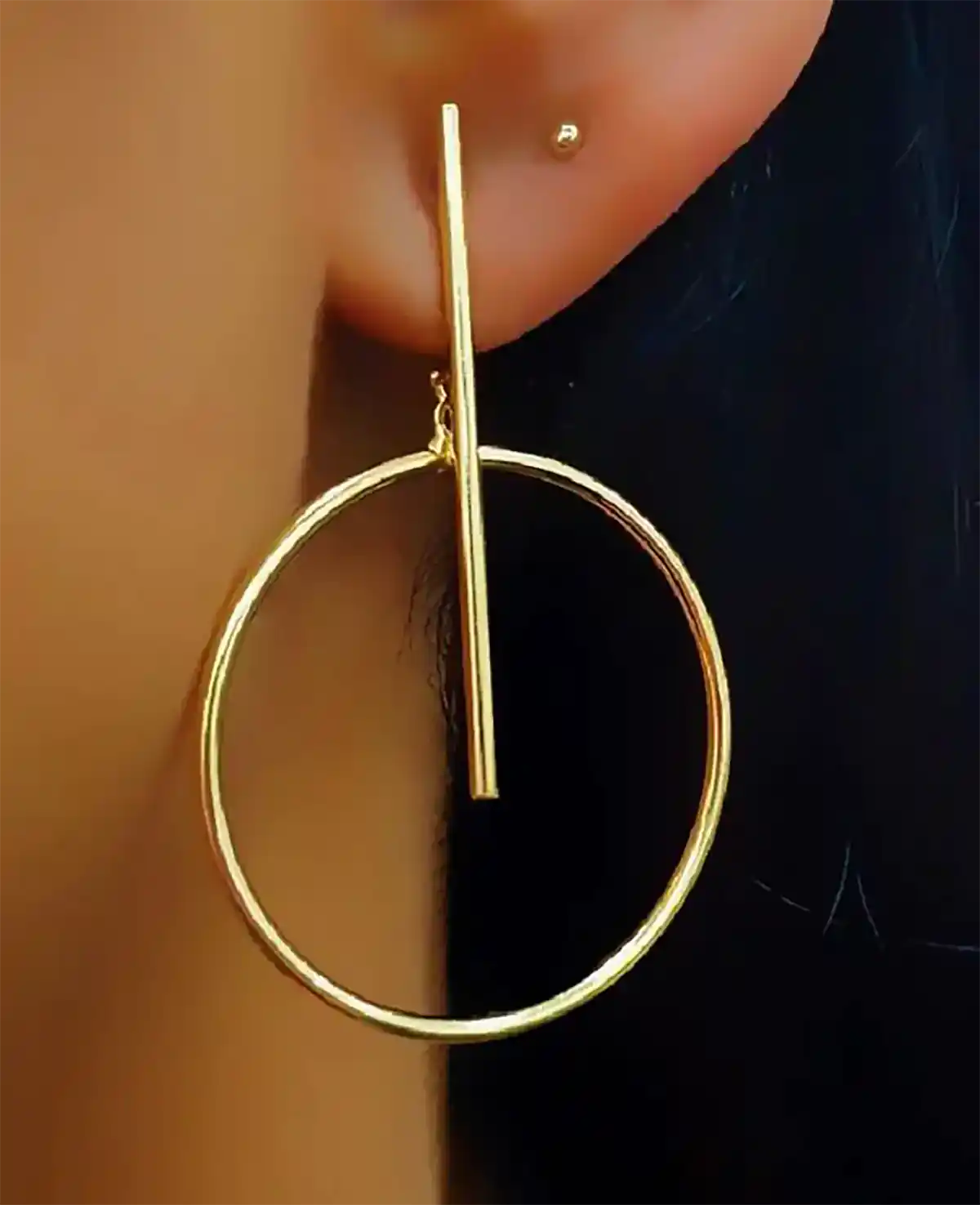 گوشواره حلقه ای مدرن شیک