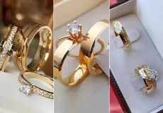 حلقه طلا ازدواج لوکس