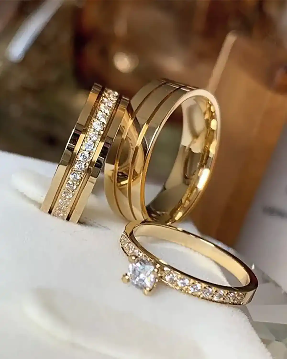 حلقه طلا ازدواج لوکس