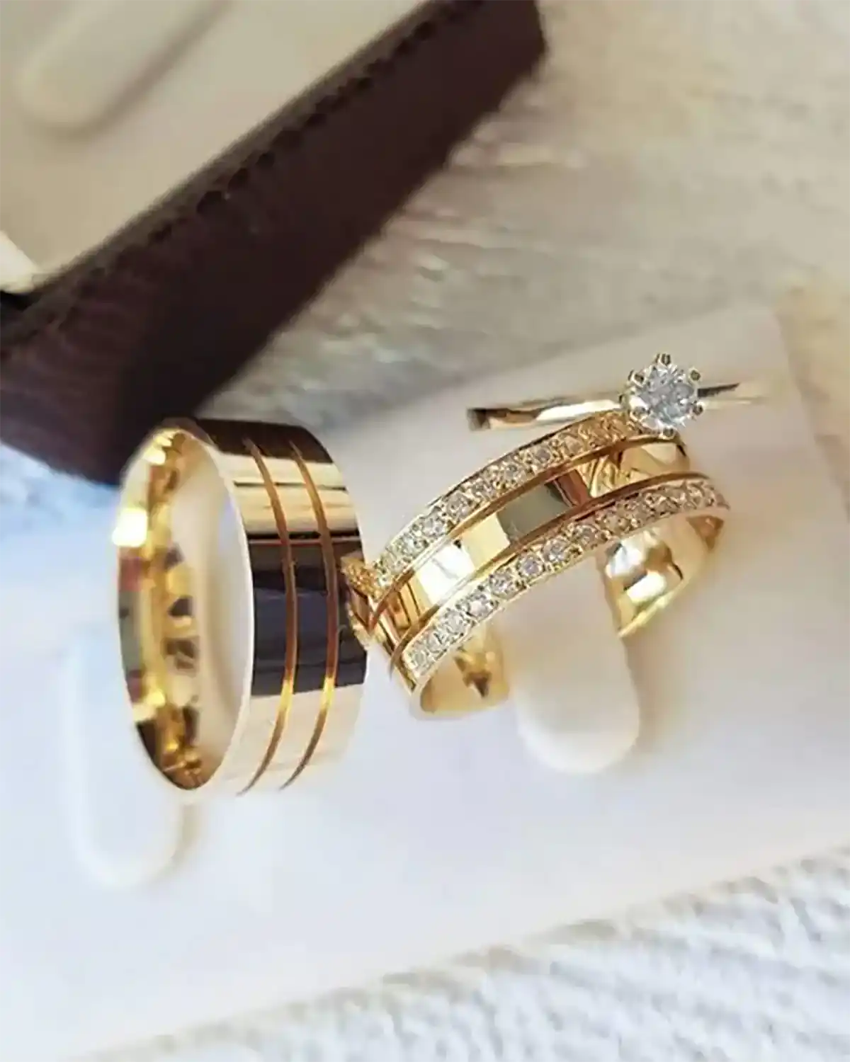 حلقه طلا ازدواج لوکس