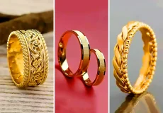 حلقه عقد اسپرت طلا