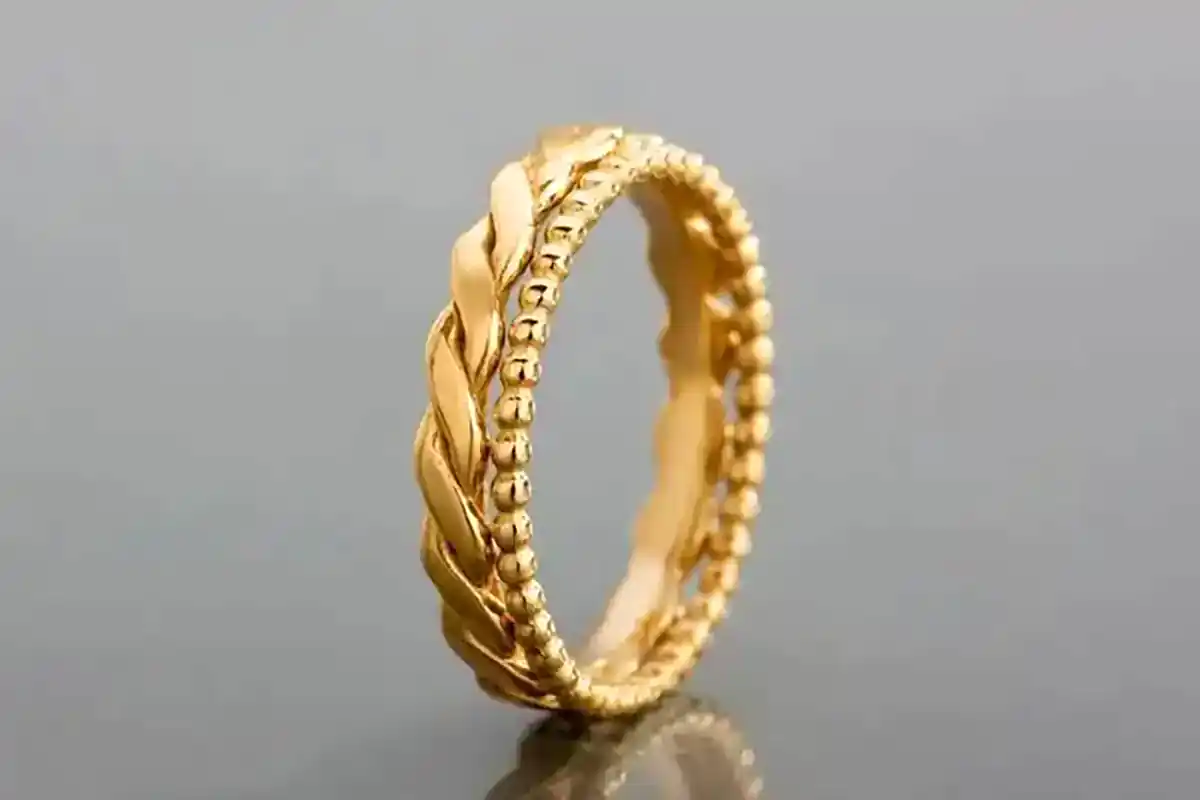 حلقه عقد اسپرت طلا
