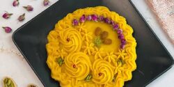 طرز تهیه حلوا شیر به روش مجلسی و با طعمی بی نظیر