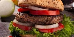 طرز تهیه همبرگر معمولی خوشمزه و فوری به روش خونگی