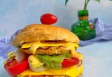 طرز تهیه همبرگر مرغ