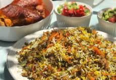 طرز تهیه هویج پلو کازرونی