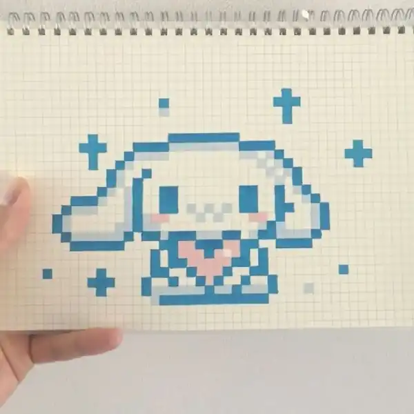 ایده نقاشی پیکسلی + ایده خفن و خلاقانه نقاشی پیکسلی ترند