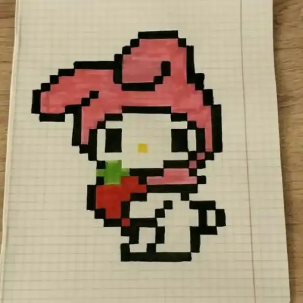 ایده نقاشی پیکسلی + ایده خفن و خلاقانه نقاشی پیکسلی ترند