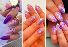 ایده ناخن جذاب یاسی