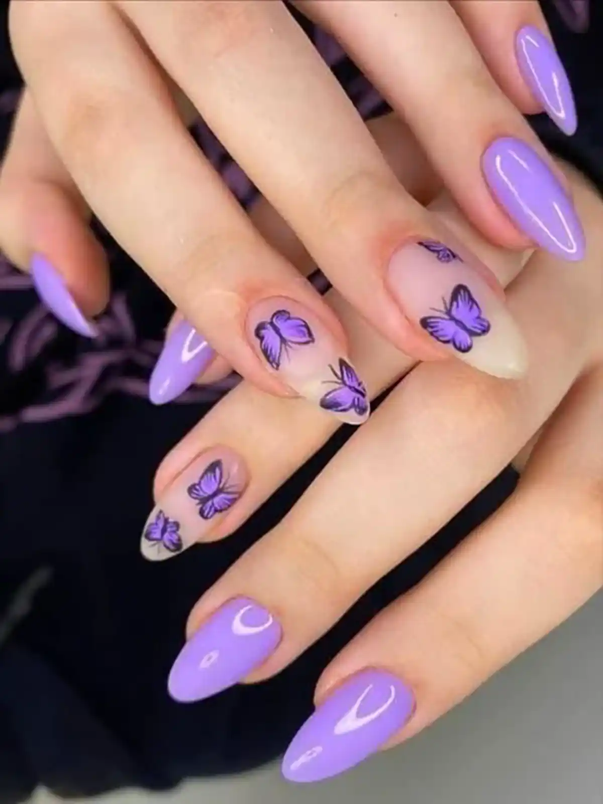 ایده ناخن جذاب یاسی