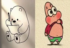 ایده نقاشی پینترست + مجموعه‌ای دلنشین از طرح‌های بینظیر ایده نقاشی پینترست