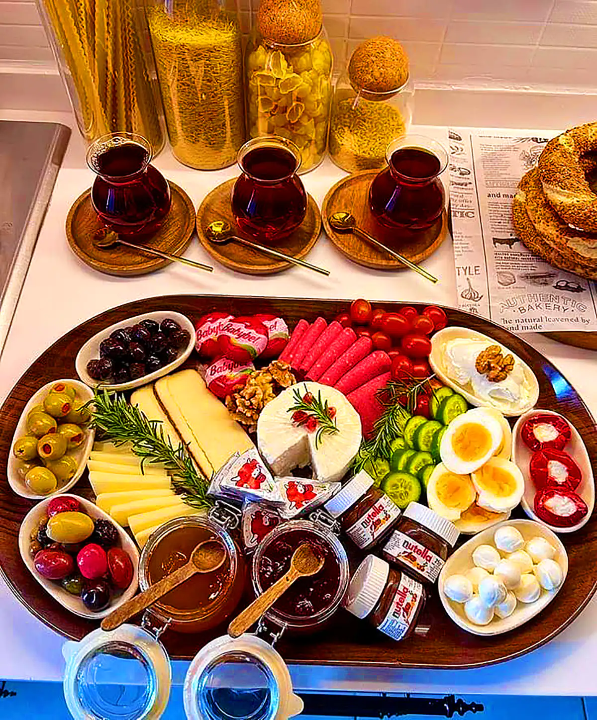 ایده سرو صبحانه