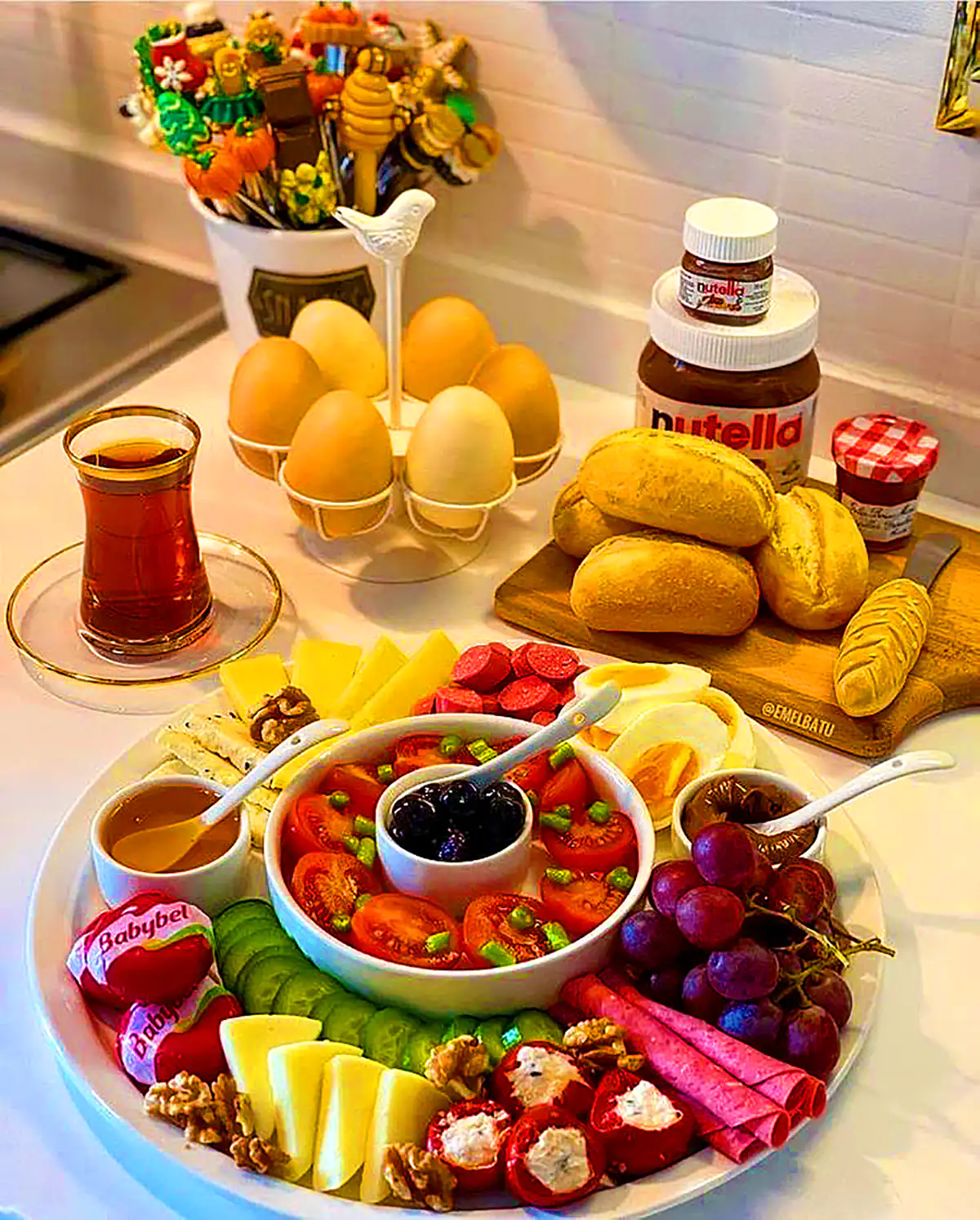 ایده سرو صبحانه