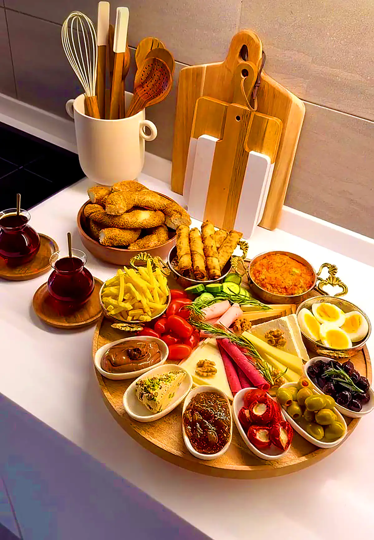 ایده سرو صبحانه
