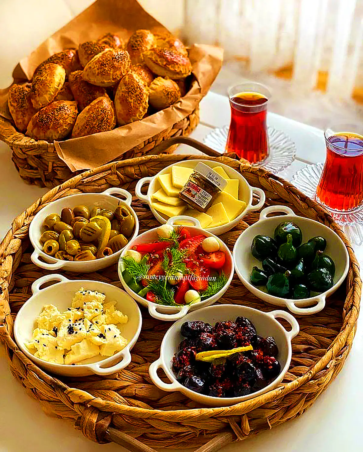 ایده سرو صبحانه