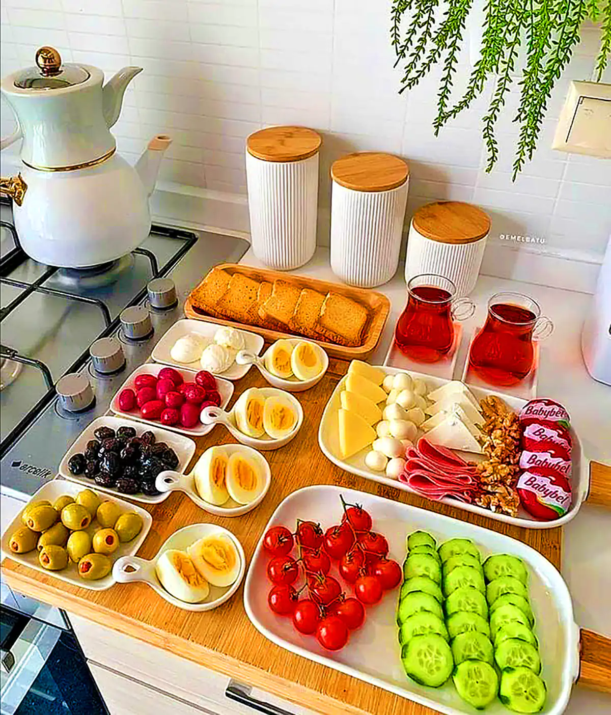 ایده سرو صبحانه