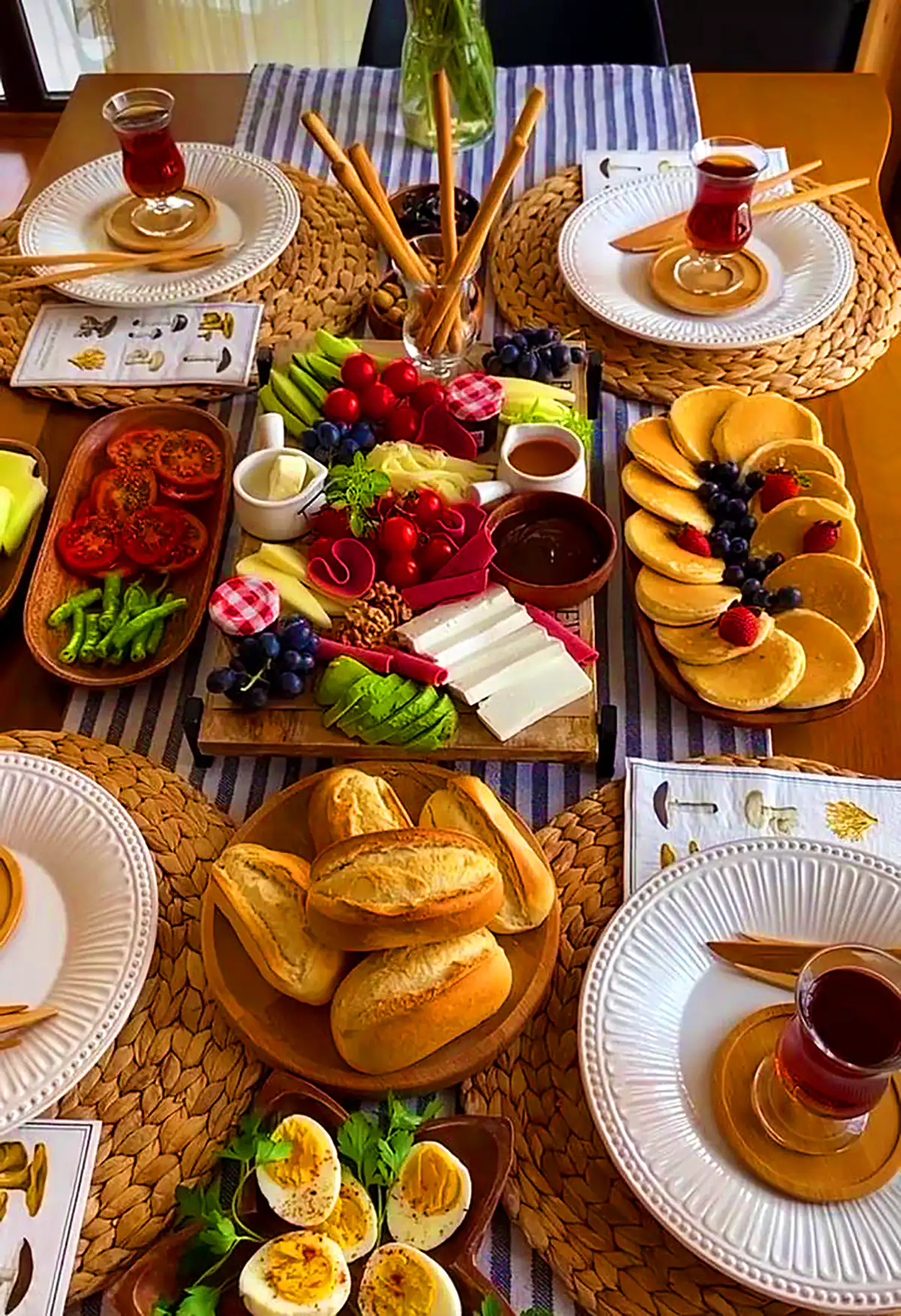 ایده سرو صبحانه