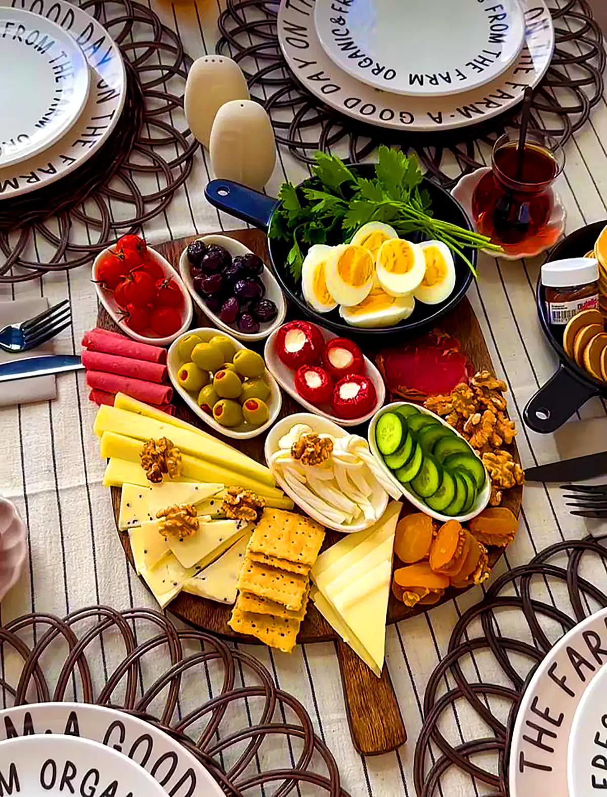 ایده سرو صبحانه