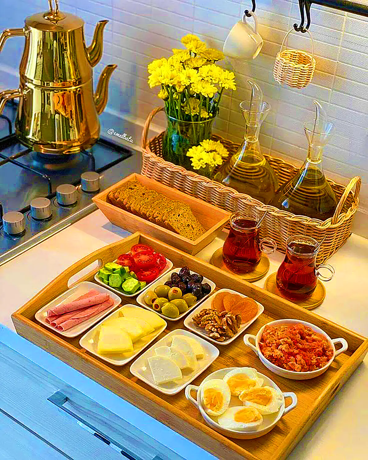 ایده سرو صبحانه