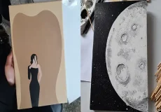 ایده نقاشی روی بوم + دنیای ایده های متفاوت و خاص نقاشی روی بوم