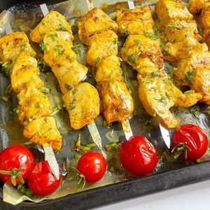 طرز تهیه جوجه کباب در فر