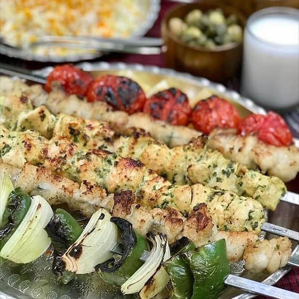 طرز تهیه جوجه کباب یونانی, دستور پخت جوجه کباب یونانی