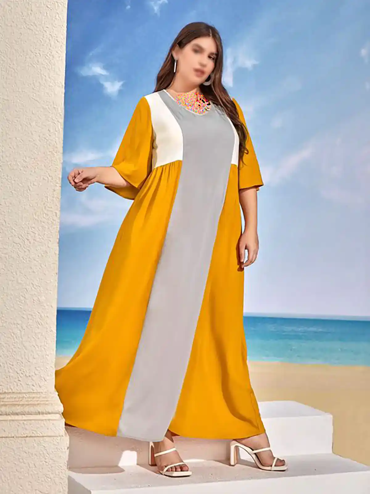 کفتان خردلی شیک زنانه