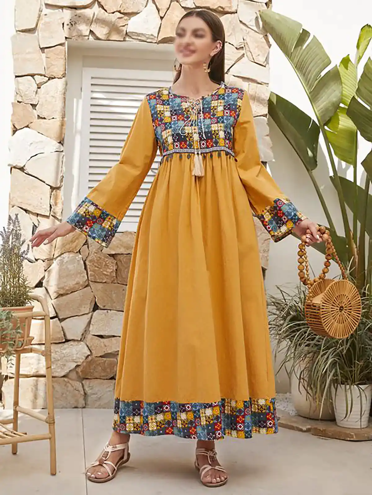 کفتان خردلی شیک زنانه