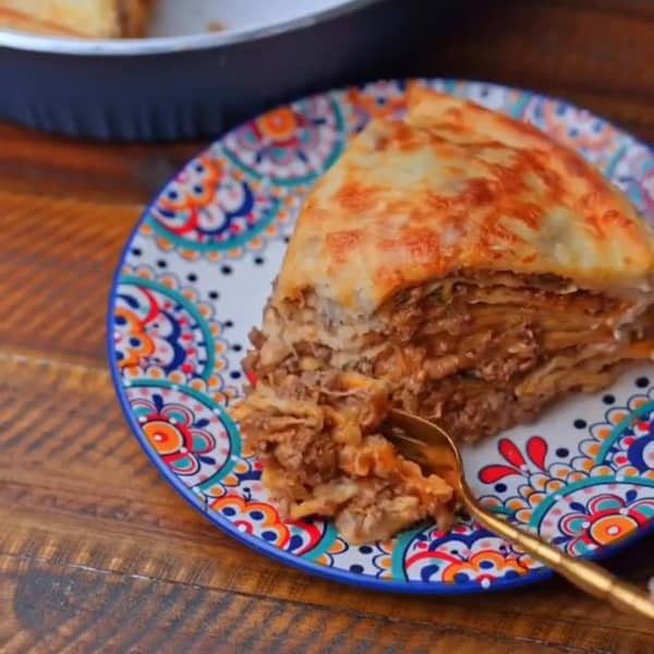 طرز تهیه کرپ لازانیا , دستور پخت کرپ لازانیا