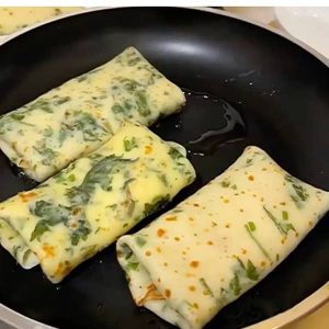 طرز تهیه کرپ پنیری