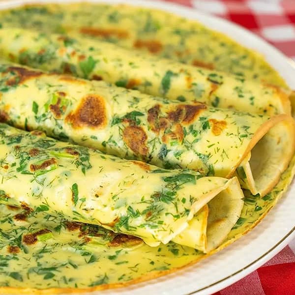 طرز تهیه کرپ سبزیجات , دستور پخت کرپ سبزیجات