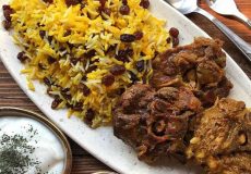 طرز تهیه کشمش پلو با گوشت