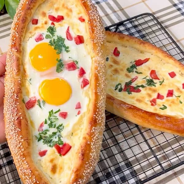 طرز تهیه خاچاپوری اصفهان خاچاپوری در تهران طرز تهیه اوجاخوری گرجی خاچاپوری شیلا طرز تهیه خینکالی طرز تهیه نان گرجستانی انواع خاچاپوری طرز تهیه چاپاگوری