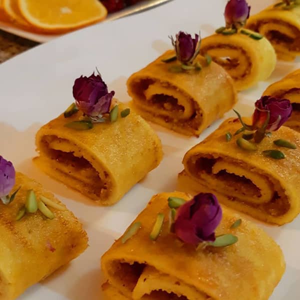 طرز تهیه خاگینه رولی , دستور پخت خاگینه رولی