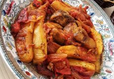 طرز تهیه خوراک کدو و بادمجان