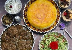 طرز تهیه خورش گردو اسفناج