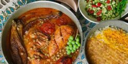 طرز تهیه خورش غوره مسما مجلسی مرحله به مرحله