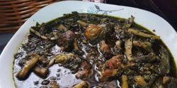 طرز تهیه خورش کنگر به روش کردی و با طعمی بی نظیر