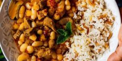 طرز تهیه خورش لوبیا سفید ارومیه ای با طعمی بی نظیر