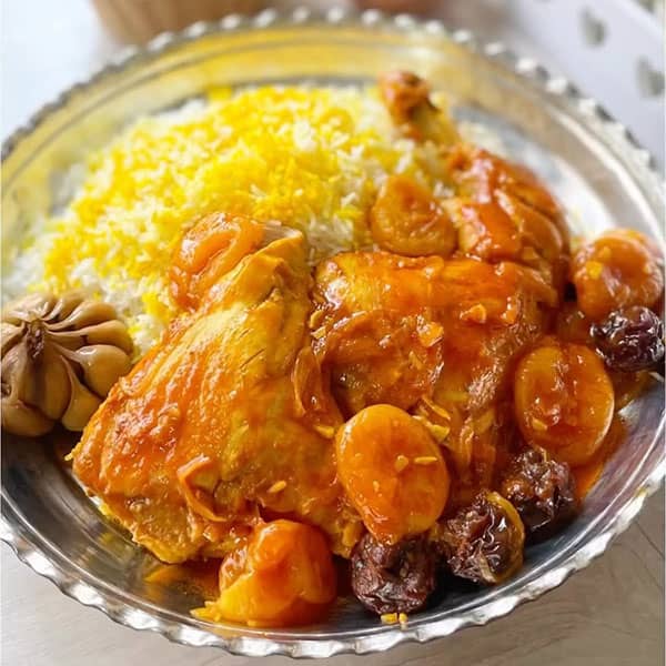 طرز تهیه خورش مرغ و قیسی, دستور پخت خورش مرغ و قیسی