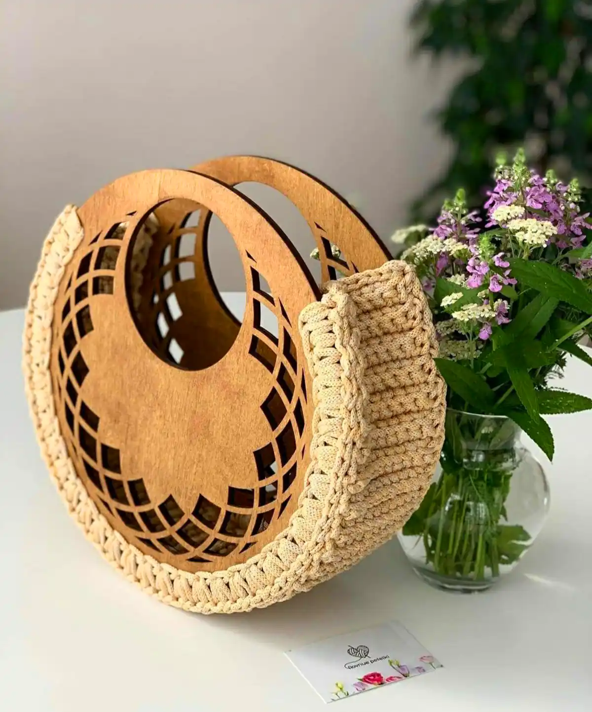 کیف بافتنی لاکچری