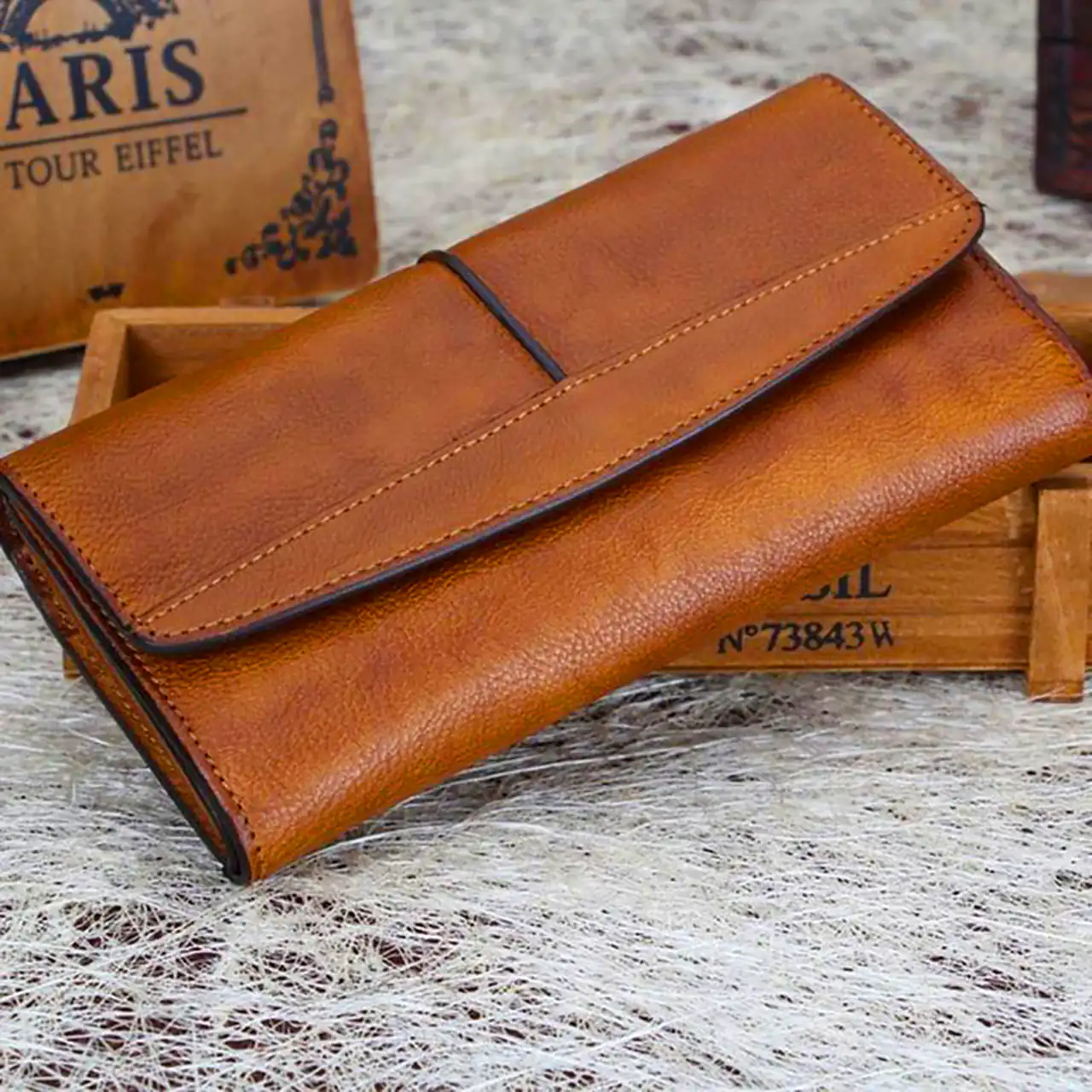 کیف پول چرم شیک زنانه