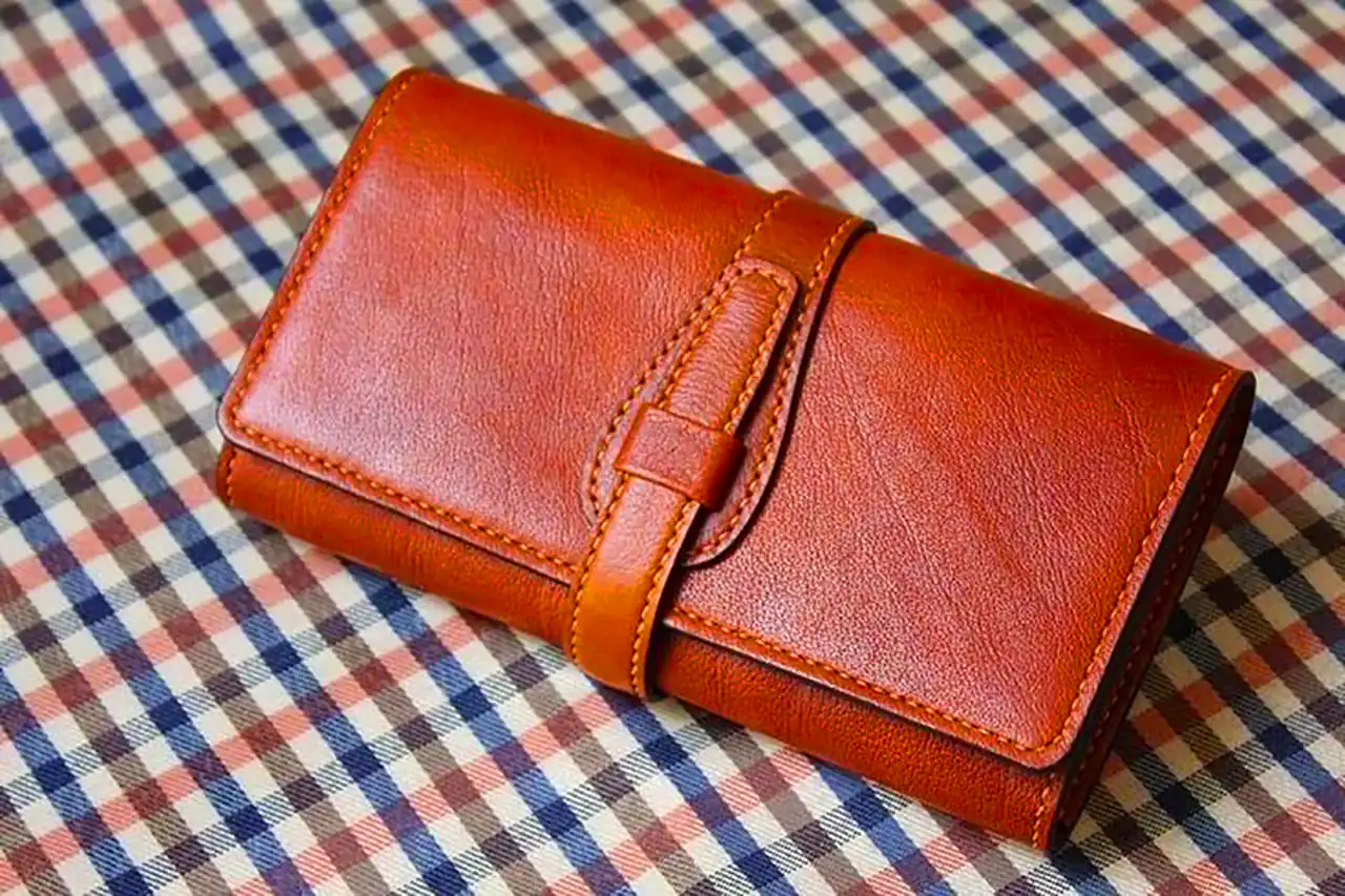کیف پول چرم شیک زنانه