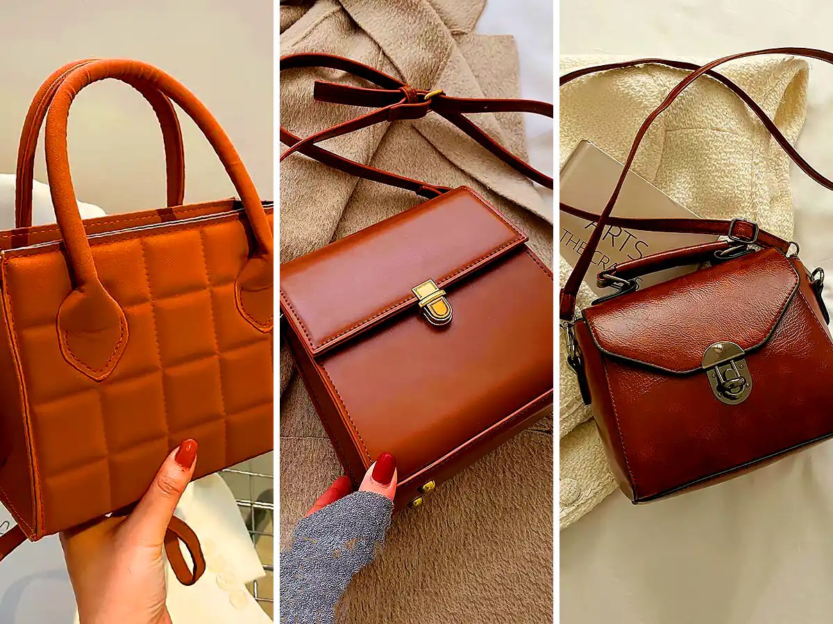 کیف رسمی چرم قهوه ای