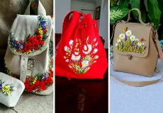 کیف روبان دوزی شیک