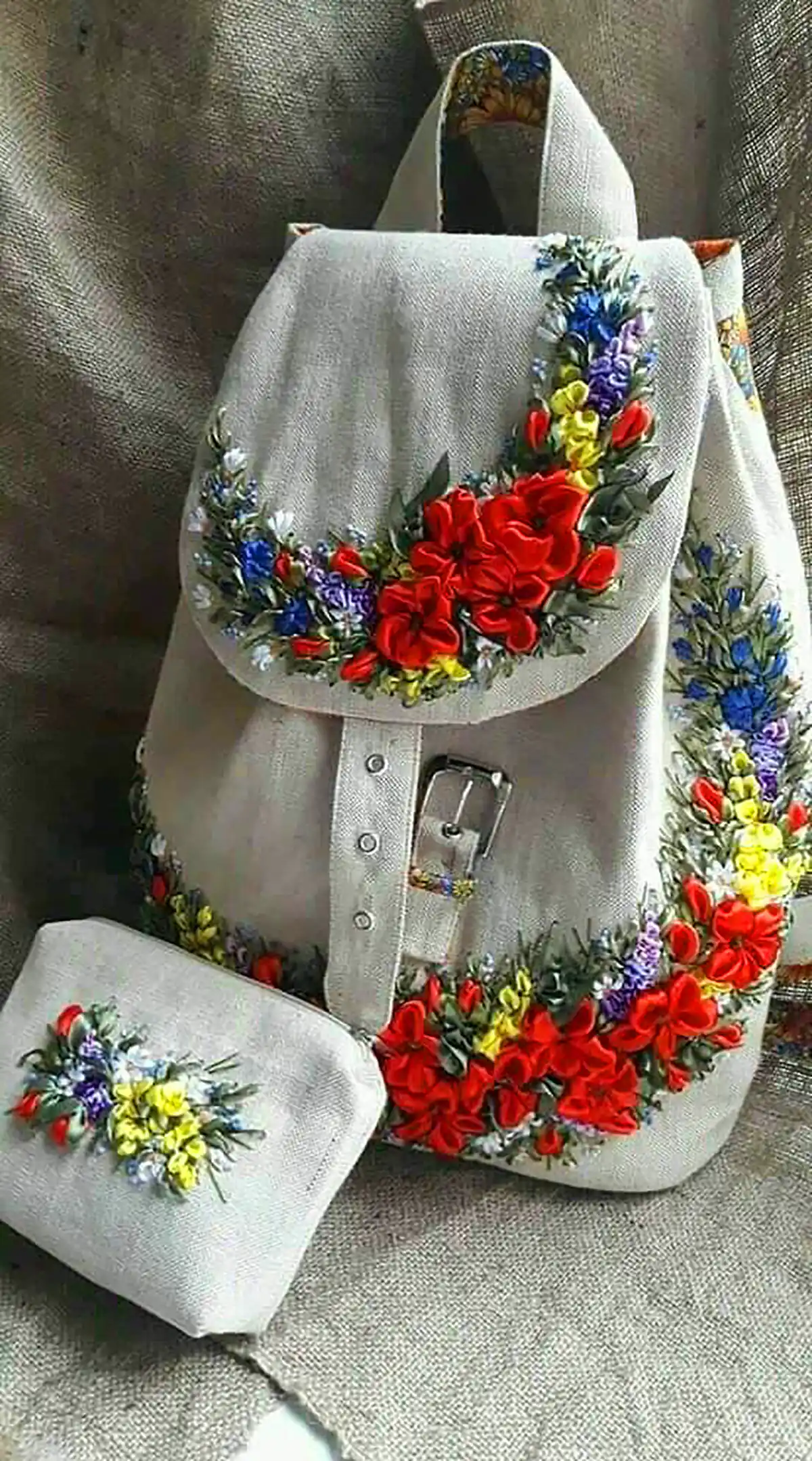 کیف روبان دوزی شیک