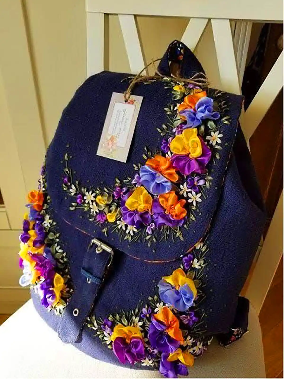 کیف روبان دوزی شیک