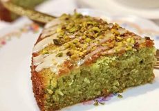 طرز تهیه کیک پسته
